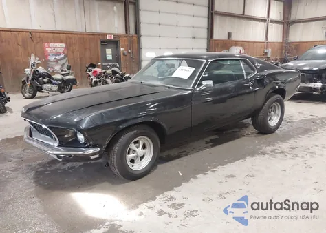 1969 Ford Mustang z USA, uszkodzony, nr VIN 9T02F188881